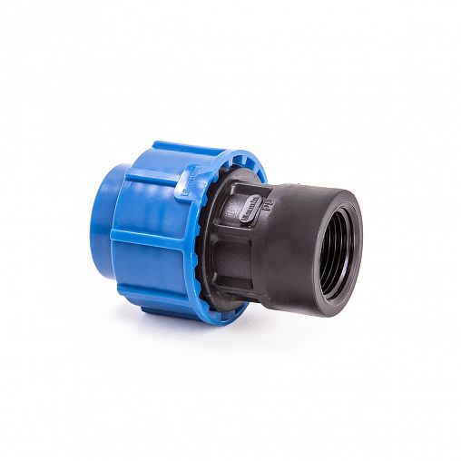 Муфта компрессионная для ПНД труб Lammin, внутренняя резьба, 25 x 1" фото