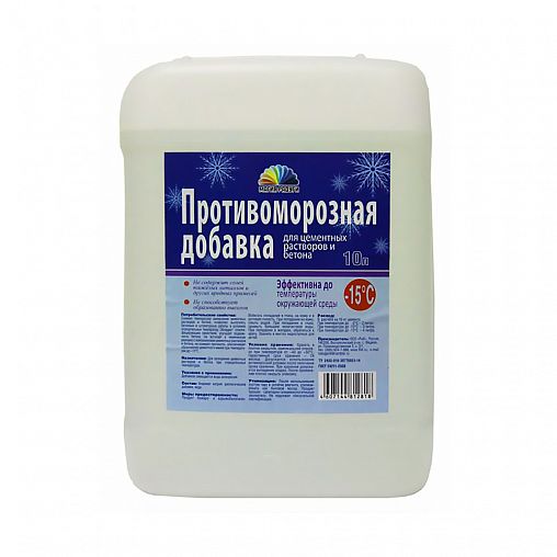 Антиморозная добавка для растворов и бетона (формиат натрия) Магия Радуги, 10 л фото