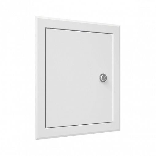 Люк-дверца ревизионная Evecs ЛТ2530Мп, стальная на магните, с фланцем 250 x 300 мм, 310 x 360 мм фото