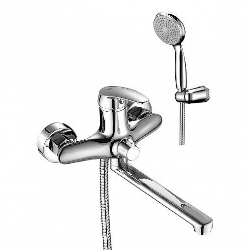 Смеситель для ванны с душем Lemark Linara LM0417C, хром фото
