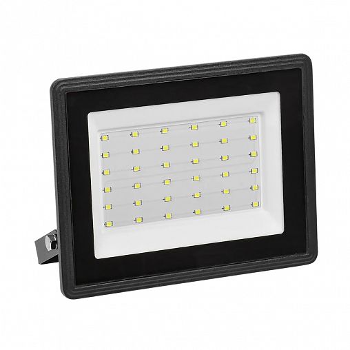 Прожектор светодиодный IEK СДО 06-50, 50 Вт, 6500 К, IP65, черный фото