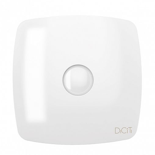Вентилятор осевой вытяжной DiCiTi Rio 4C MRH D100, с обратным клапаном и электронным таймером фото