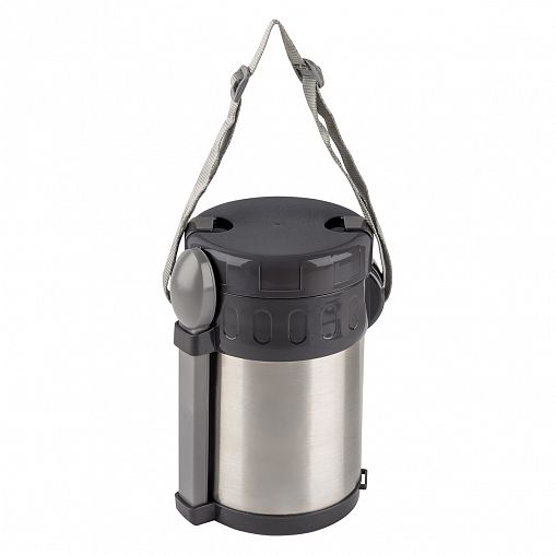 Термос для еды Mallony Valente, с широким горлом, нержавеющая сталь, 2 л фото Термос для еды Mallony Valente, с широким горлом, нержавеющая сталь, 2 л фото