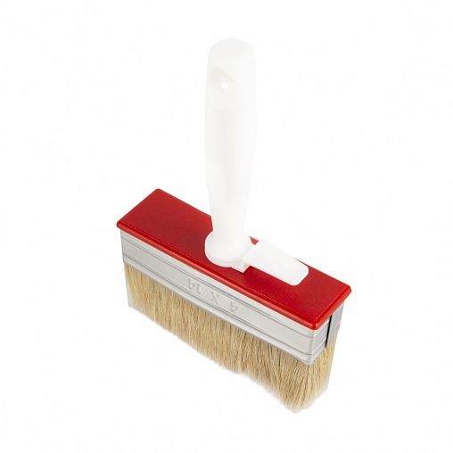 Макловица Krafor, натуральная щетина, пластиковая ручка, 40 x 140 мм фото