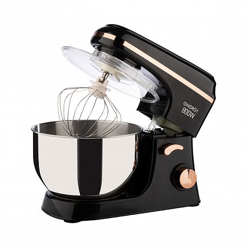 Планетарный миксер Energy EN-265, 5 скоростей, 800 Вт, черный фото