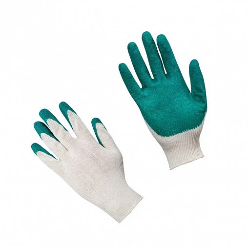 Перчатки х/б с латексным покрытием СВС Лайт, 13 класс, размер 8 фото