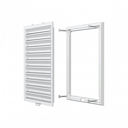 Решетка вентиляционная Era 1520RZN, пластиковая, разъемная сетка, 150 x 200 см фото