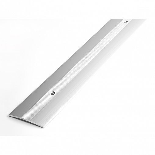 Порог одноуровневый Лука ПС-03, 900 x 37 мм, серебро люкс фото