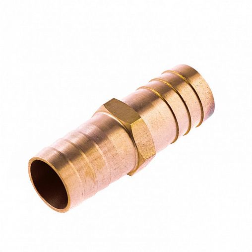Соединитель для шлангов Palisad, латунный, 3/4" фото