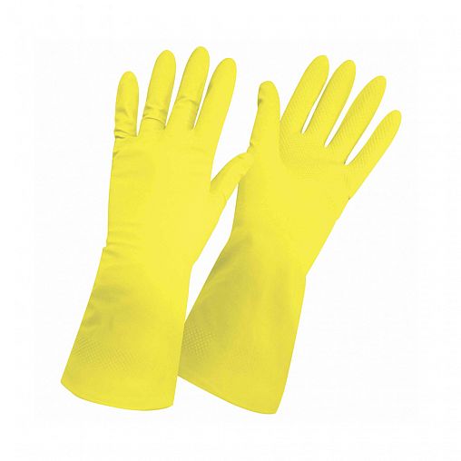 Перчатки резиновые латексные Рыжий кот, размер XL фото