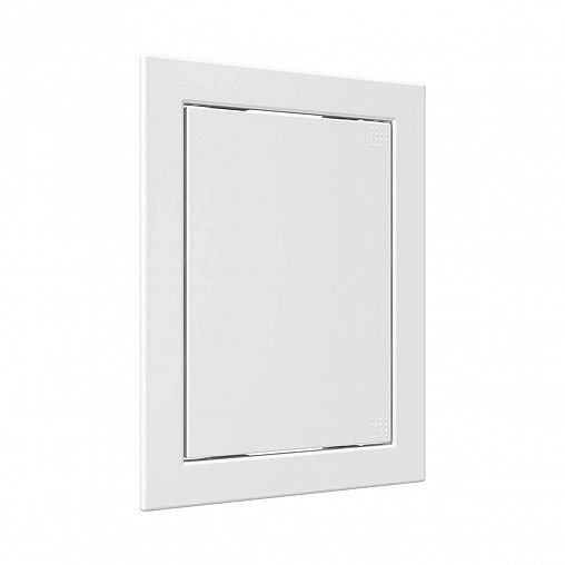 Люк-дверца ревизионная Auramax AD1520, пластик, нажимная, с фланцем 146 x 196 мм, 168 x 218 мм фото