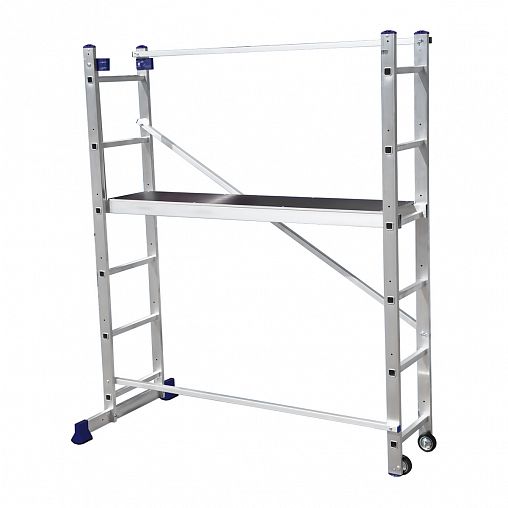 Лестница-помост Alumet SM 4006, алюминиевая, 2 x 6 ступеней, 1,7 м фото