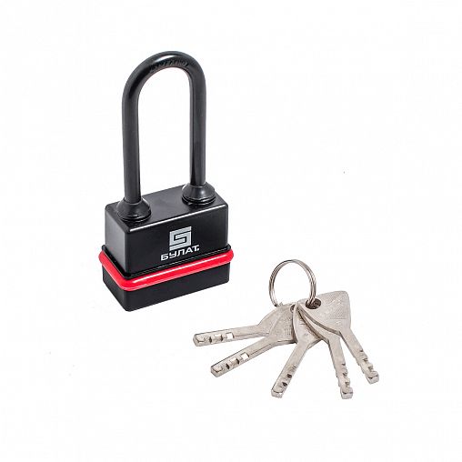 Замок навесной всепогодный Булат ВС 3-Н55-01, d 8 мм, 5 ключей фото