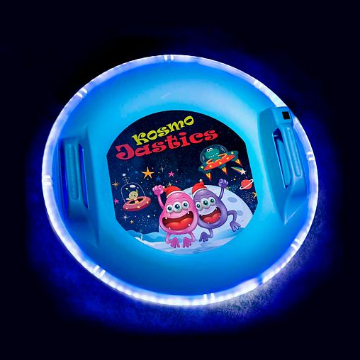 Ледянка Олимпик Kosmojastics, с подсветкой, голубая фото