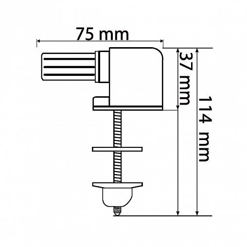 Комплект креплений для сиденья унитаза Wirquin Самара Микролифт фото