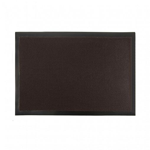 Коврик придверный SunStep Light, влаговпитывающий, 50 x 80 см, коричневый фото