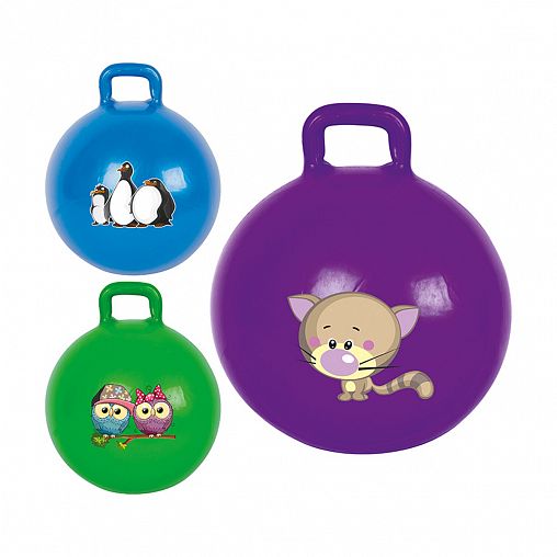 Фитбол детский Ecos, с насосом, d 55 см, микс фото