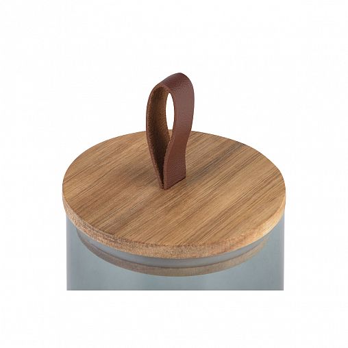 Банка для сыпучих продуктов Leonord Albero di Marmo, стеклянная, 10 x 10,5 см, 600 мл фото