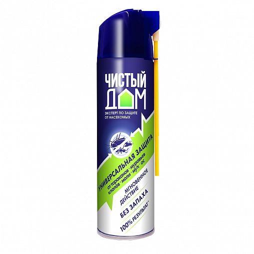 Средство универсальное Чистый дом Супер аэрозоль, 150 мл фото