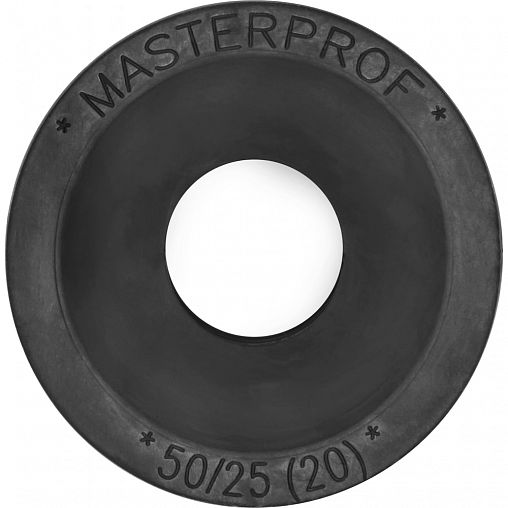 Манжета для канализации MasterProf, ТЭП, d 50 х 25 мм, черная фото