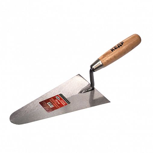 Кельма бетонщика Кедр, стальная, деревянная ручка, 200 мм фото