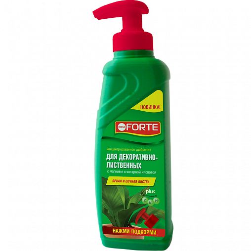 Удобрение жидкое Bona Forte Красота для фикусов и пальм, 285 мл фото