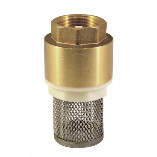 Клапан обратный СТМ с сеткой 1/2" фото