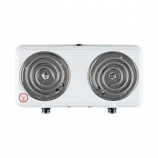 Плита электрическая настольная Homestar HS-1109, 2 конфорки, 2000 Вт фото