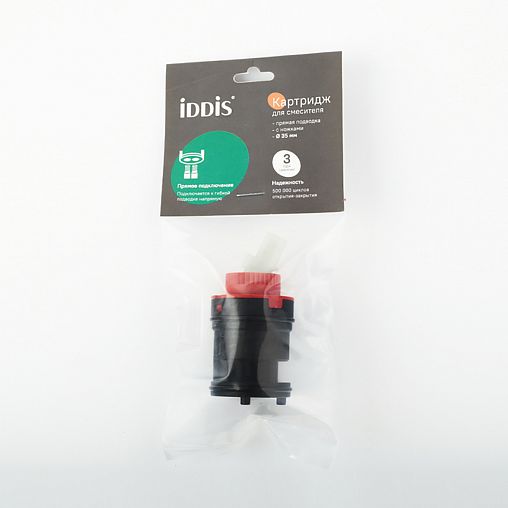 Картридж для смесителя IDDIS 999C35H2SM-1, с ножками, 35 мм фото