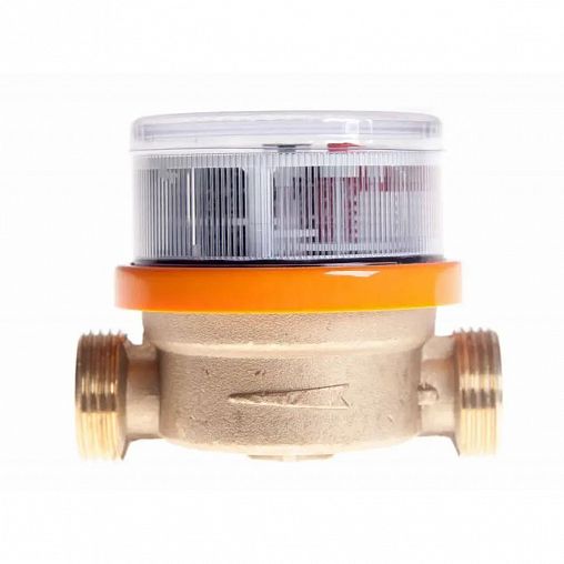 Счетчик воды Пульсар Ду-15, с выходом 80 мм, универсальный, с монтажным комплектом фото