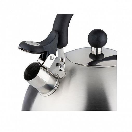 Чайник со свистком Mallony Grande, нержавеющая сталь, 5 л фото