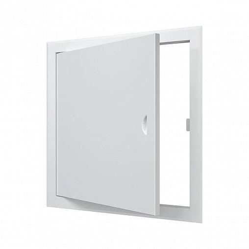 Люк-дверца ревизионная Evecs ЛТ4040Мп, стальная на магните, с фланцем 400 x 400 мм, 460 x 460 мм фото