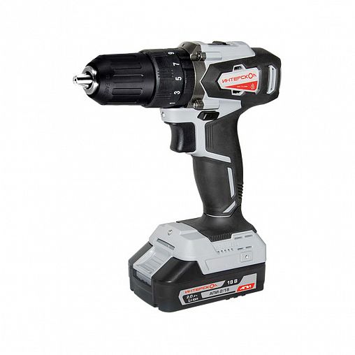 Дрель-шуруповерт ударная аккумуляторная Интерскол ДАУ-13/18ВК (573.2.2.70), 18 В, 2 x 2 Ач АПИ, ЗУ фото Дрель-шуруповерт ударная аккумуляторная Интерскол ДАУ-13/18ВК (573.2.2.70), 18 В, 2 x 2 Ач АПИ, ЗУ фото
