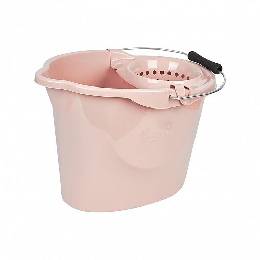 Ведро Моп с отжимом Spin&Clean Vogue, 12 л, бежевое фото