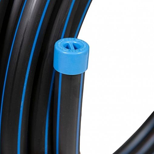 Труба для питьевой воды ПНД Джилекс PE100, SDR 13,6, 25 x 2 мм, бухта 100 м фото