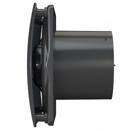 Вентилятор осевой вытяжной DiCiTi Rio 5C Obsidian D125, с обратным клапаном фото