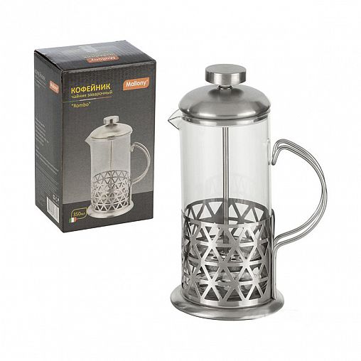 Френч-пресс Mallony Rombo, 0,35 л фото