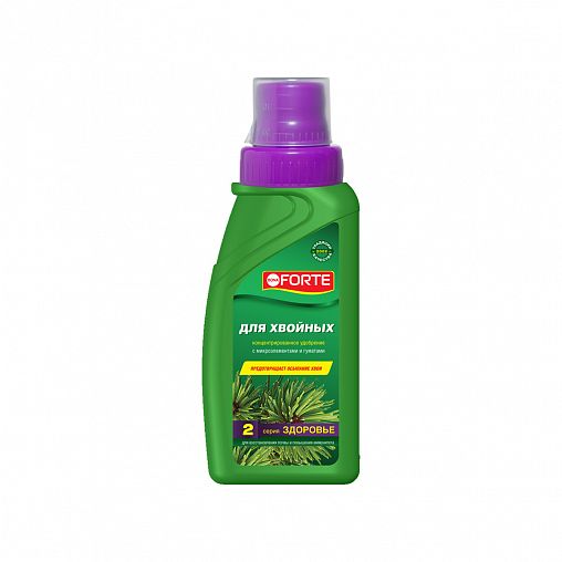 Удобрение жидкое Bona Forte Здоровье для хвойных растений, 285 мл фото