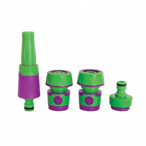 Набор фитингов для шлангов Don Gazon, 1/2", 4 предмета фото