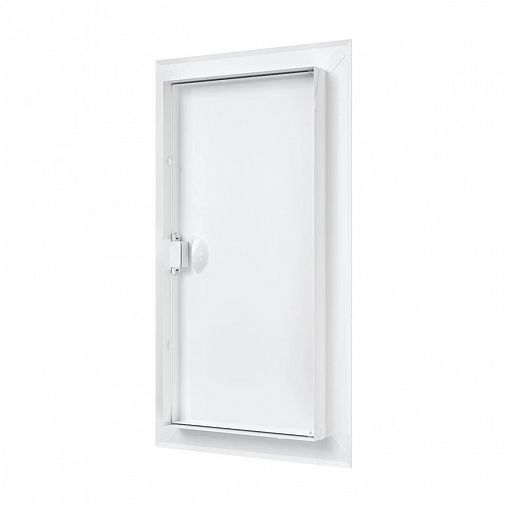 Люк-дверца ревизионная Evecs ЛТ2040Мп, стальная на магните, с фланцем 200 x 400 мм, 260 x 460 мм фото