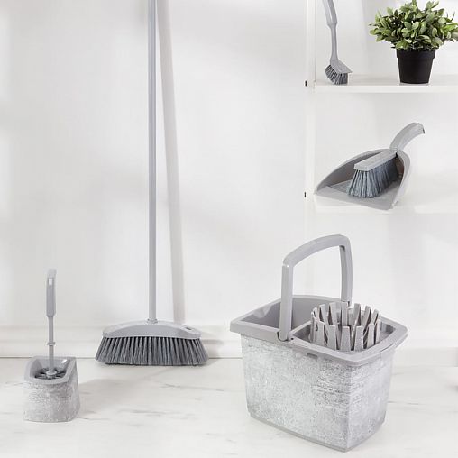 Ершик для унитаза York Стайл Лофт, с подставкой фото