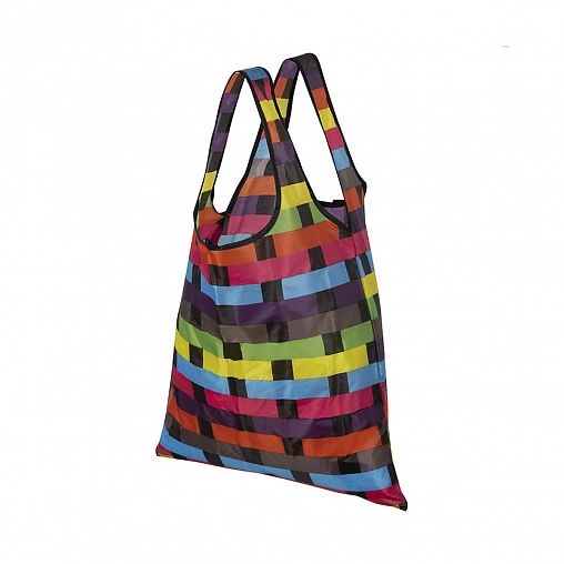 Сумка складная Рыжий кот Геометрия, полиэстер, 38 x 55 см фото