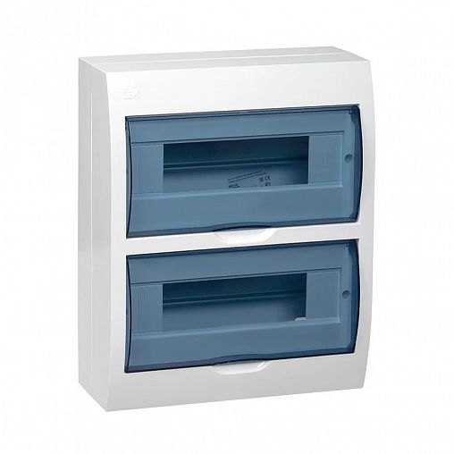 Щиток распределительный навесной IEK Krepta 3 ЩРН-П-24, 24 модуля, IP41, пластиковый, белый фото