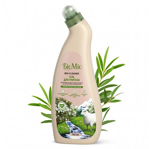 Чистящее средство для унитаза BioMio Bio-Toilet Cleaner Чайное дерево, гель, 750 мл фото