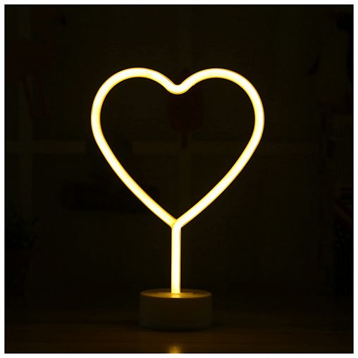 Светильник неоновый Energy EN-NL 19, 0,65 Вт, красный фото