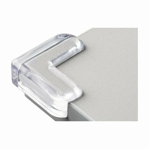 Накладки защитные на углы самоклеящиеся, Рыжий кот, силиконовые, 4 шт фото