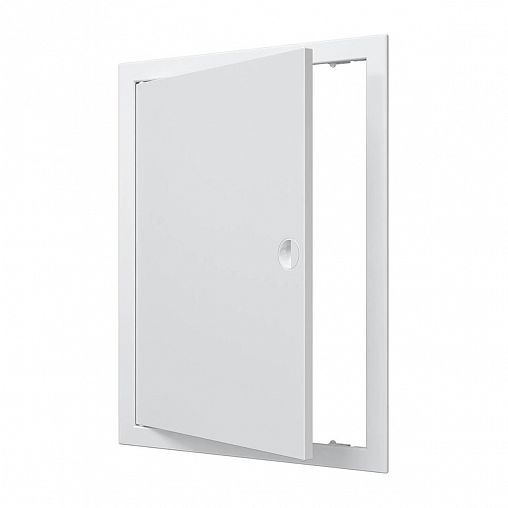 Люк-дверца ревизионная Evecs Л3040Р, ABS-пластик, с ручкой, с фланцем 296 x 396 мм, 318 x 418 мм фото