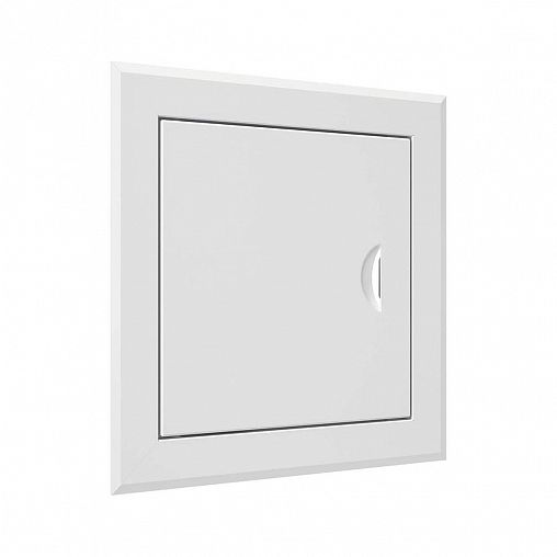 Люк-дверца ревизионная Evecs ЛТ2020Мп, стальная на магните, с фланцем 200 x 200 мм, 260 x 260 мм фото