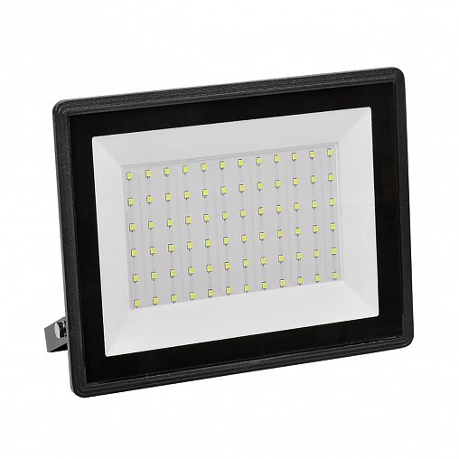 Прожектор светодиодный IEK СДО 06-100, 100 Вт, 6500 К, IP65, черный фото
