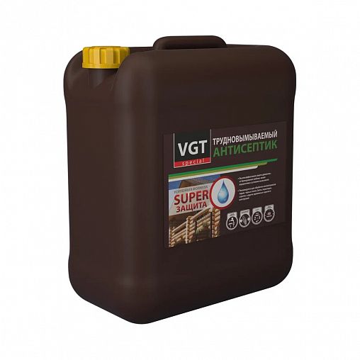 Антисептик трудновымываемый VGT, 10 кг фото